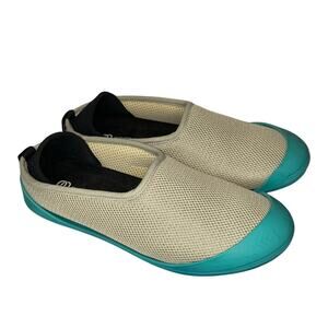 Mahabis Summer Skagen Slippers EU 37 Stone Torri Green Slip On Comfort Shoes